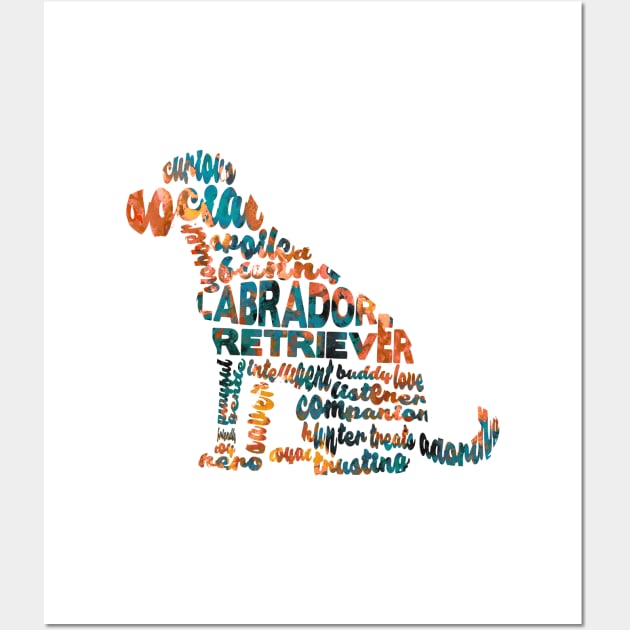 Labrador Retriever Wall Art by inspirowl